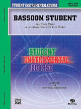 BASSOON STUDENT #1 cover